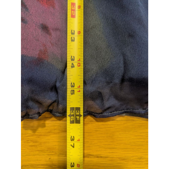 Andrew Marc Silk Mini Dress Cross Front Size 10 NWT - Picture 12 of 14